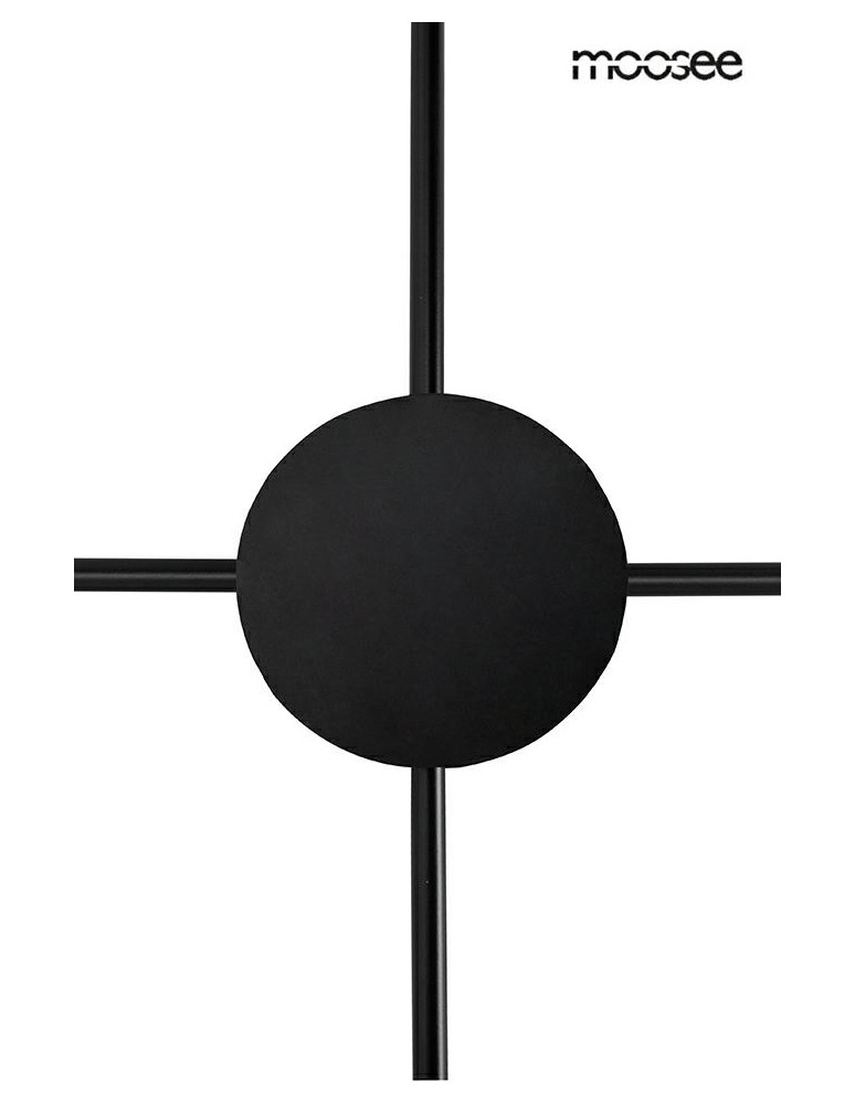 Designer wall lamps - MOOSEE SHADOW 4 wall lamp black (MSE010100355) - product kolory-swiatla.pl 4