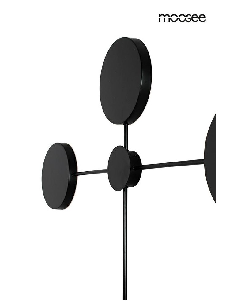 Designer wall lamps - MOOSEE SHADOW 4 wall lamp black (MSE010100355) - product kolory-swiatla.pl 5