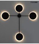 Designer wall lamps - MOOSEE SHADOW 4 wall lamp black (MSE010100355) - product 6