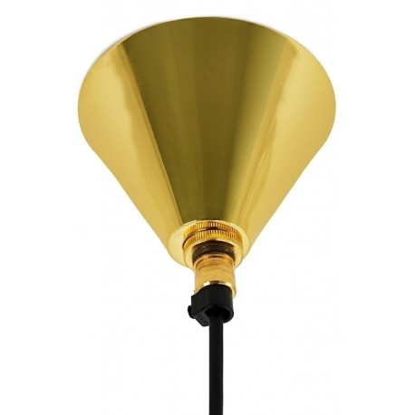 King Home Lampa wisząca AURORA złota - szkło, metal (DW-D025P)