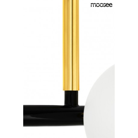 Moosee MOOSEE lampa wisząca COSMO LEVEL M - czarna, złota (MSE010100117)