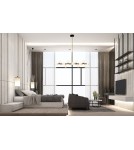 Pendant lamps - Moosee MOOSEE pendant lamp COSMO LEVEL M - black, gold (MSE010100117) - product 7