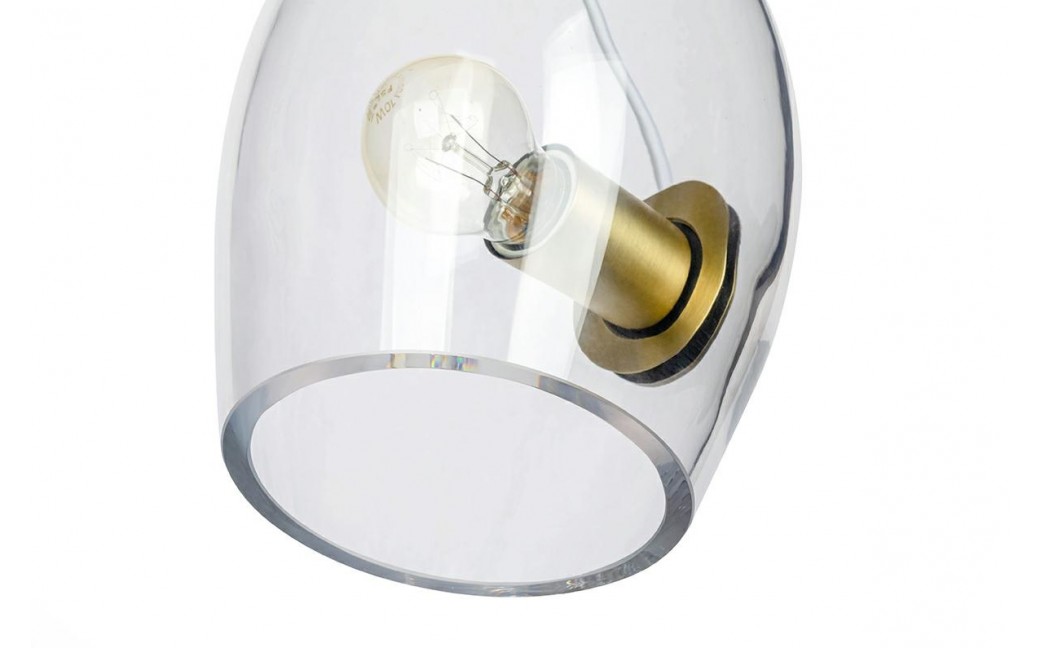King Home Lampa wisząca VICE mosiądz - metal, szkło (MD10961-1S.BRASS)