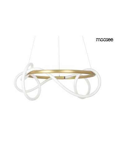 MOOSEE lampa wisząca SERPIENTE 60 złota (MSE010100236)