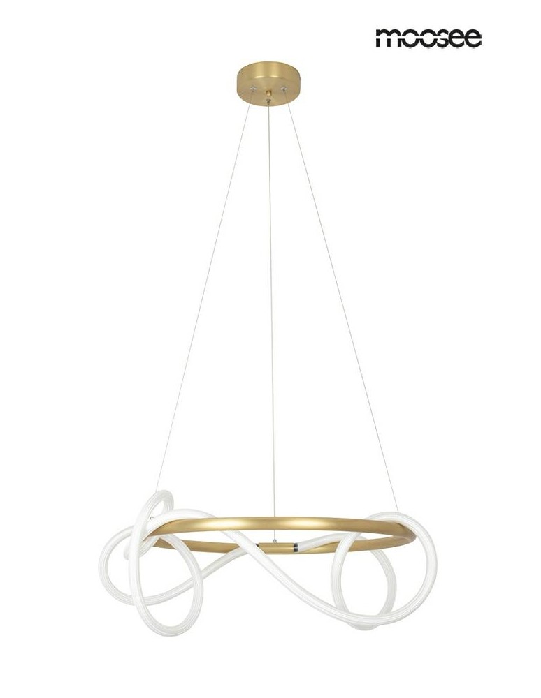 Pendant lamps - MOOSEE SERPIENTE 60 gold pendant lamp (MSE010100236) - product kolory-swiatla.pl 2
