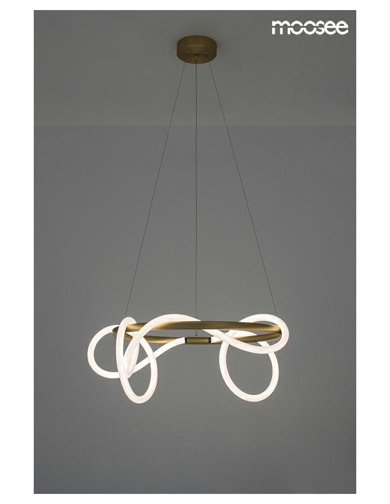 Pendant lamps - MOOSEE SERPIENTE 60 gold pendant lamp (MSE010100236) - product kolory-swiatla.pl 10