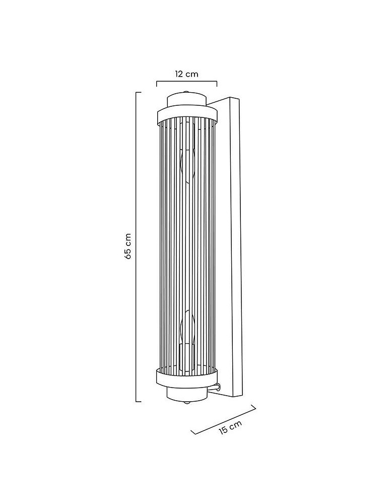 Wall lamps - MOOSEE COLUMN gold wall lamp (MSE010100265) - product kolory-swiatla.pl 9
