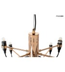Designer pendant lamps - MOOSEE GINO 100 gold pendant lamp (MSE010100306) - product 2