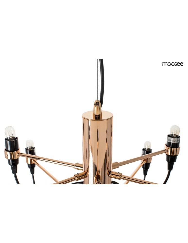 Designer pendant lamps - MOOSEE GINO 100 gold pendant lamp (MSE010100306) - product kolory-swiatla.pl 2