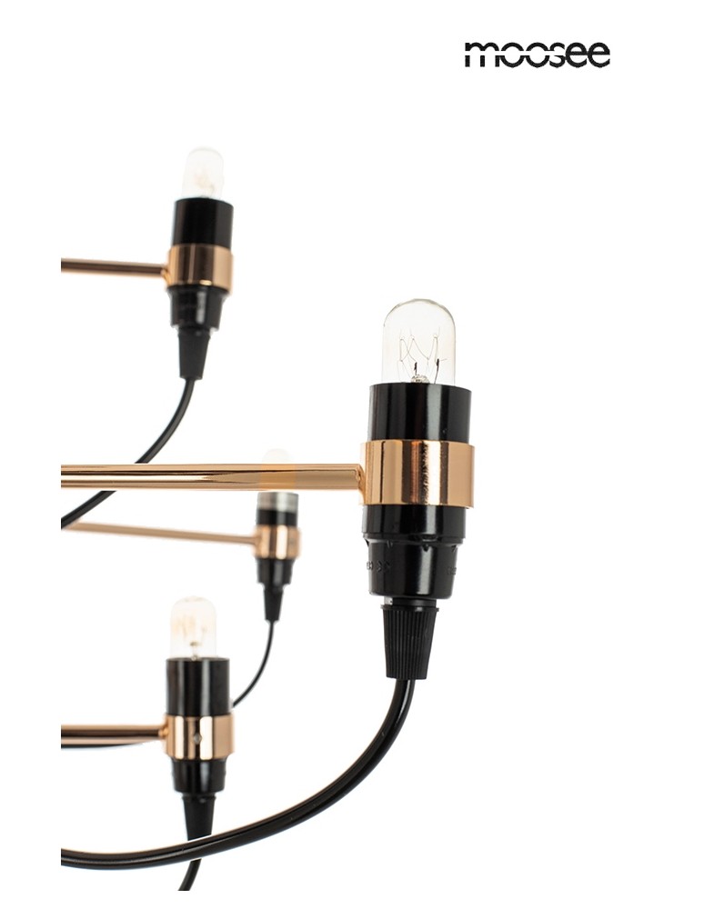 Designer pendant lamps - MOOSEE GINO 100 gold pendant lamp (MSE010100306) - product kolory-swiatla.pl 3