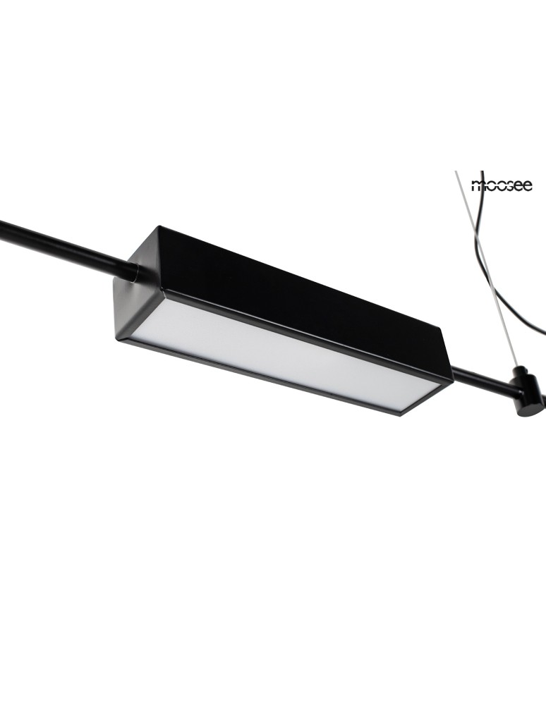 Modern pendant lamps - MOOSEE TECHNICS pendant lamp black (MSE010100333) - product kolory-swiatla.pl 6