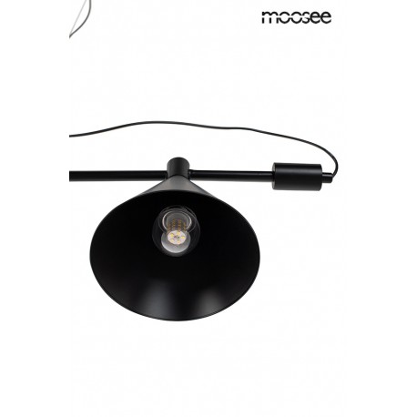 MOOSEE lampa wisząca TECHNICS czarna (MSE010100333)