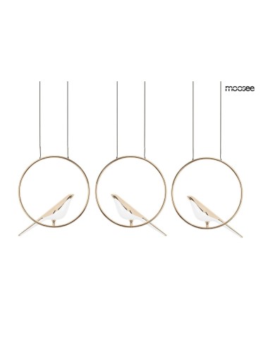 MOOSEE BIRD LINE gold pendant lamp (MSE010100295)