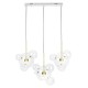 King Home Lampa wisząca CAPRI LINE 3 złota - 180 LED, aluminium, szkło (XCP9148-3B)