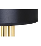 Floor lamps with lampshade - King Home HOLMES STRAIGHT gold floor lamp with black shade - metal (XCF7583-164) - product 4