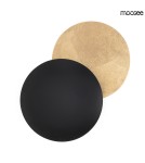 Designer wall lamps - Moosee MOOSEE ECLISE gold / black wall lamp (MSE010400202) - product 1