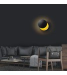 Designer wall lamps - Moosee MOOSEE ECLISE gold / black wall lamp (MSE010400202) - product 13