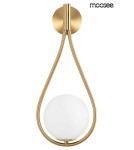 Designer wall lamps - Moosee MOOSEE gold ROMA wall lamp (MSE010400204) - product 1