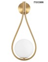 Moosee MOOSEE gold ROMA wall lamp (MSE010400204)