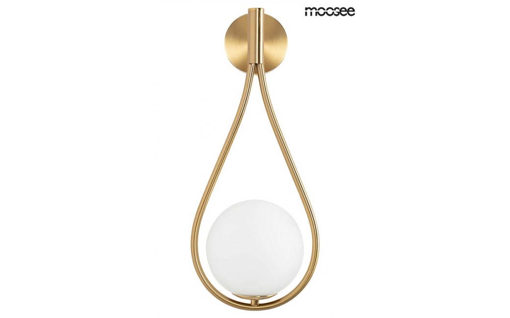Moosee MOOSEE lampa ścienna ROMA złota (MSE010400204)