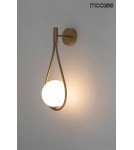 Designer wall lamps - Moosee MOOSEE gold ROMA wall lamp (MSE010400204) - product 6