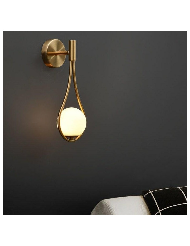 Designer wall lamps - Moosee MOOSEE gold ROMA wall lamp (MSE010400204) - product kolory-swiatla.pl 8