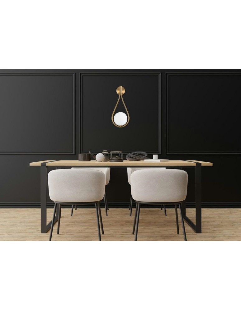 Designer wall lamps - Moosee MOOSEE gold ROMA wall lamp (MSE010400204) - product kolory-swiatla.pl 10