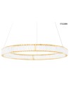 Moosee MOOSEE pendant lamp LIBERTY 100 gold (MSE010100175)