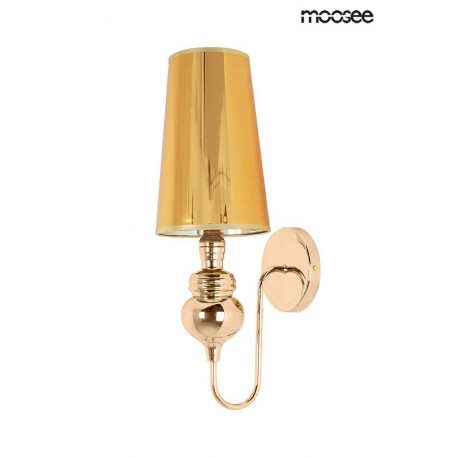 MOOSEE lampa ścienna QUEEN 15 złota (MSE010100224)