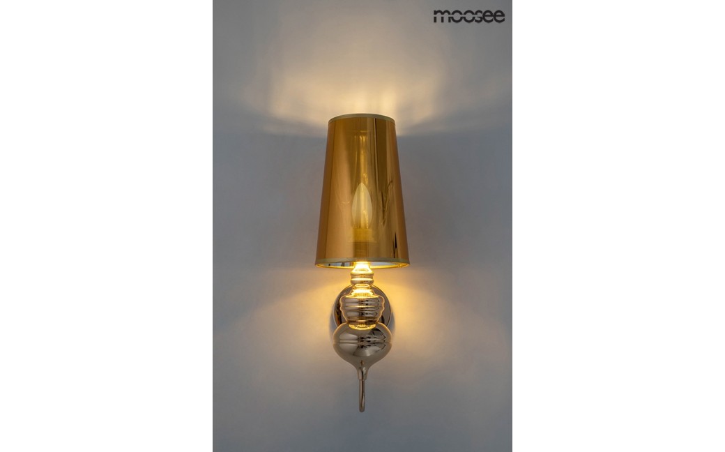 MOOSEE lampa ścienna QUEEN 15 złota (MSE010100224)