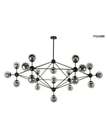 MOOSEE pendant lamp ASTRIFERO 21 black / amber (MSE010100218)