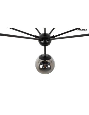 MOOSEE lampa wisząca ASTRIFERO 21 czarna / bursztynowa (MSE010100218) - produkt 2