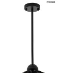 MOOSEE lampa wisząca ASTRIFERO 21 czarna / bursztynowa (MSE010100218)