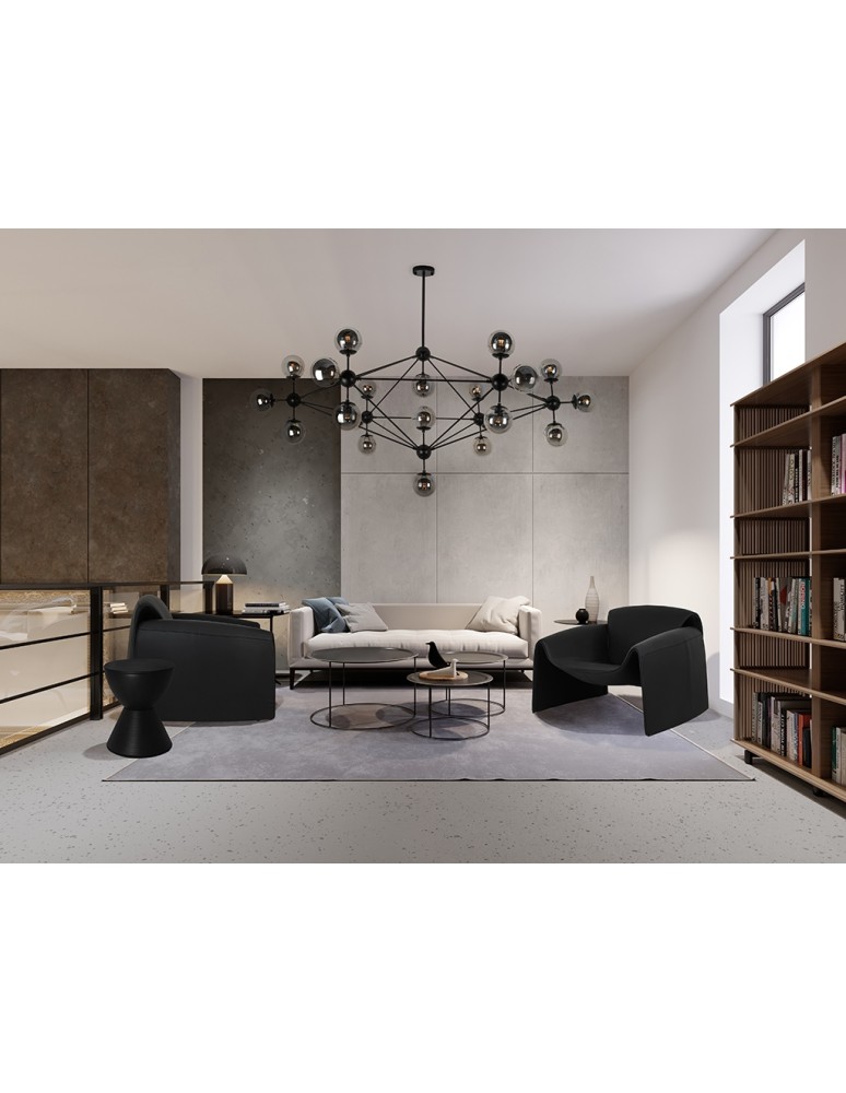 Pendant lamps - MOOSEE pendant lamp ASTRIFERO 21 black / amber (MSE010100218) - product kolory-swiatla.pl 7