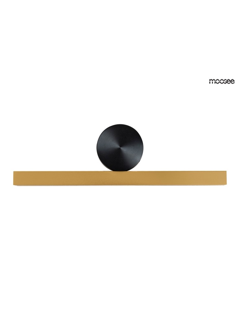Modern wall lamps - MOOSEE WAND 45 gold wall lamp (MSE010100290) - product kolory-swiatla.pl 1