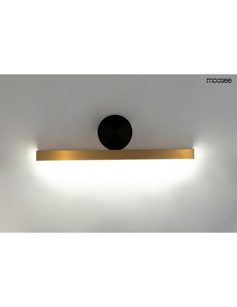 Modern wall lamps - MOOSEE WAND 45 gold wall lamp (MSE010100290) - product kolory-swiatla.pl 5