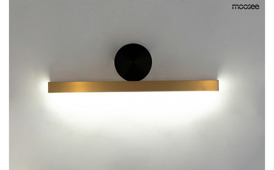 MOOSEE lampa ścienna WAND 45 złota (MSE010100290)