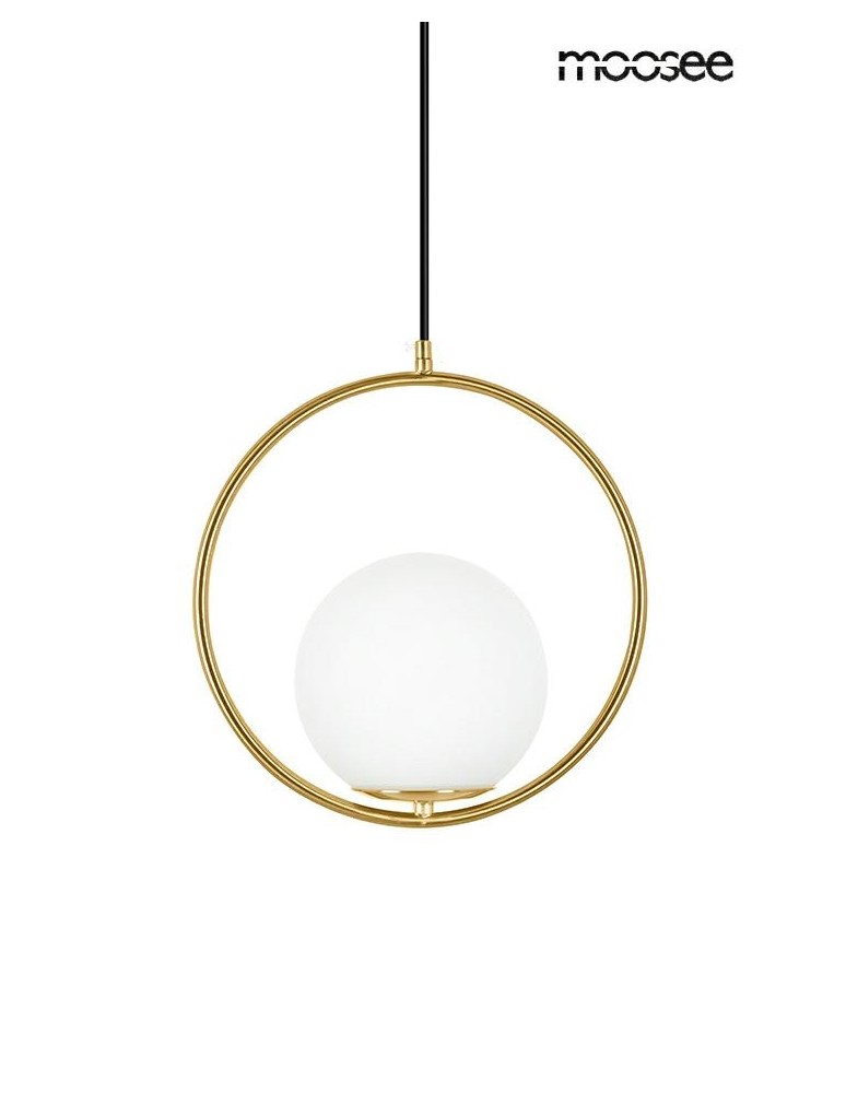 Pendant lamps spheres - MOOSEE AURELIA 20 gold pendant lamp (MSE010100299) - product kolory-swiatla.pl 1