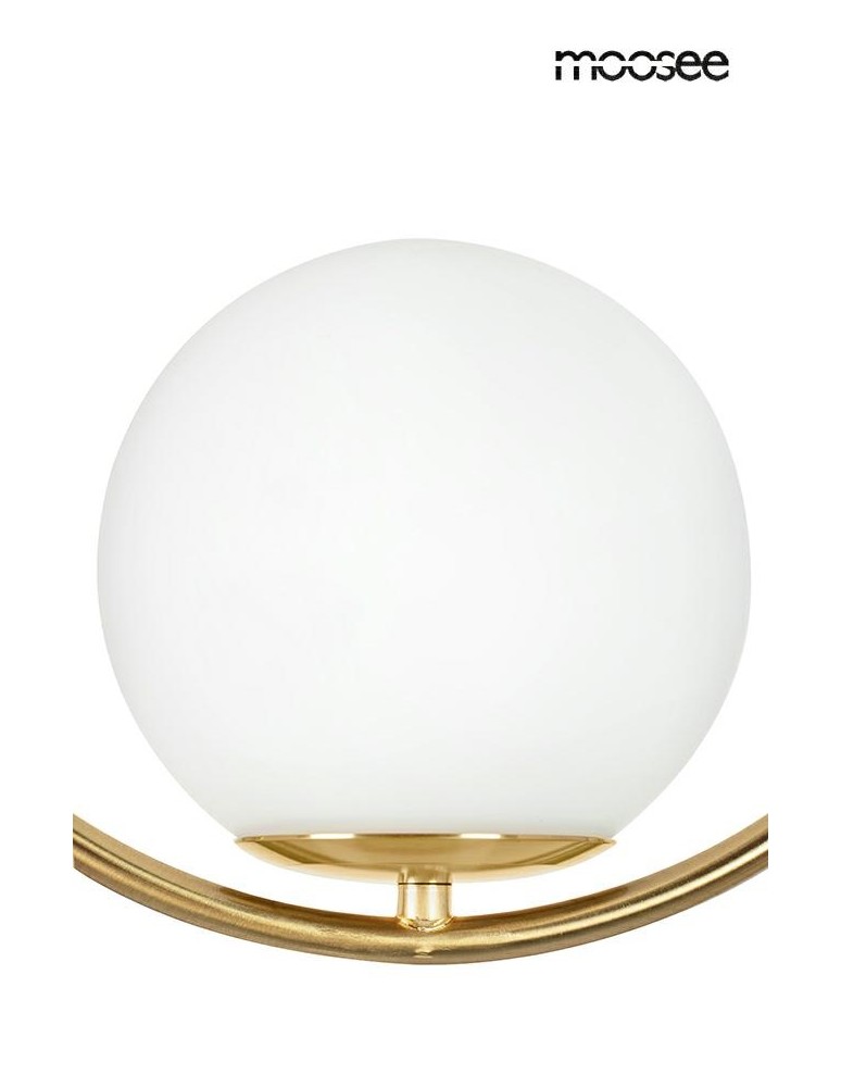 Pendant lamps spheres - MOOSEE AURELIA 20 gold pendant lamp (MSE010100299) - product kolory-swiatla.pl 3