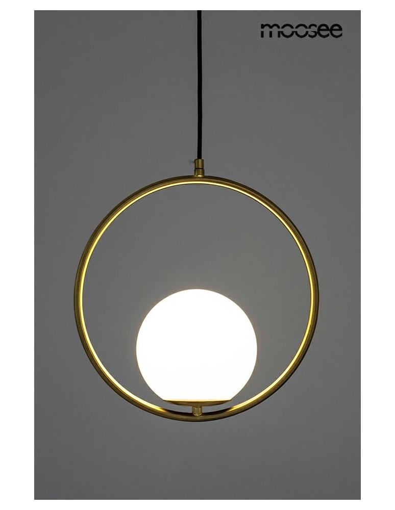 Pendant lamps spheres - MOOSEE AURELIA 20 gold pendant lamp (MSE010100299) - product kolory-swiatla.pl 6