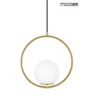 Pendant lamps spheres - MOOSEE AURELIA 30 gold pendant lamp (MSE010100300) - product 1