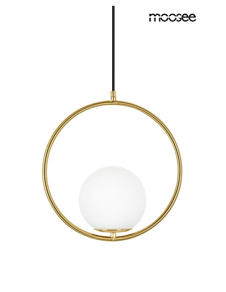 Pendant lamps spheres - MOOSEE AURELIA 30 gold pendant lamp (MSE010100300) - product kolory-swiatla.pl 1