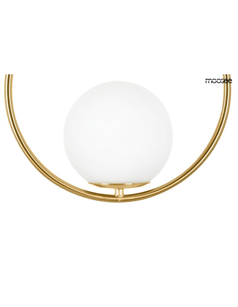 Pendant lamps spheres - MOOSEE AURELIA 30 gold pendant lamp (MSE010100300) - product kolory-swiatla.pl 2