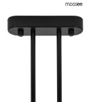Pendant lamps spheres - MOOSEE pendant lamp ALURE LINE TWIN 120 black (MSE010100347) - product 5
