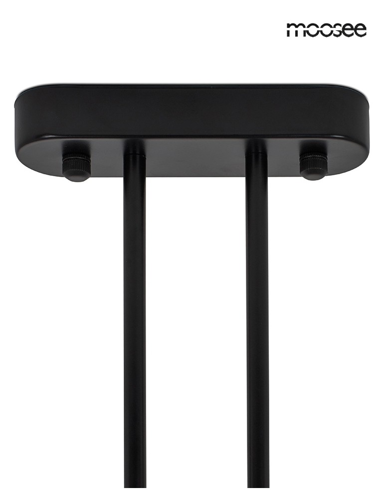 Pendant lamps spheres - MOOSEE pendant lamp ALURE LINE TWIN 120 black (MSE010100347) - product kolory-swiatla.pl 5