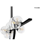 Pendant lamps spheres - MOOSEE pendant lamp ALURE LINE TWIN 120 black (MSE010100347) - product 7