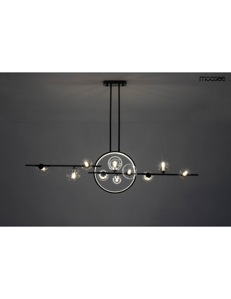 Pendant lamps spheres - MOOSEE pendant lamp ALURE LINE TWIN 120 black (MSE010100347) - product kolory-swiatla.pl 8