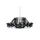 King Home Lampa wisząca RAGNO 16 czarna - aluminium (JD-182-16)