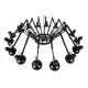 King Home Lampa wisząca RAGNO 16 czarna - aluminium (JD-182-16)