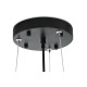 King Home Lampa wisząca RAGNO 16 czarna - aluminium (JD-182-16)